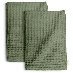 Рушники вафельні Cosas Greek Waffle Olive 2 шт., 55x90 см/75x130 см, оливкові