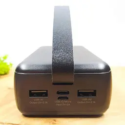 Зовнішній акумулятор XO PR199 30000mAh 22.5W Black [123250] - мініатюра 4