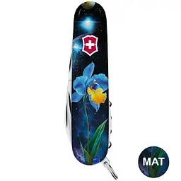 Складаний ніж Victorinox CAMPER DESIGN Блакитно-жовтий ірис - мініатюра 6