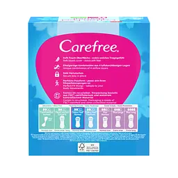 Щоденні прокладки Carefree М'якість бавовни з Алое 56 шт. (3574661486307) - мініатюра 2
