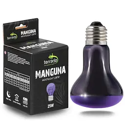 Нічна лампа з підігрівом Terrario Manguna Moonlight Lamp 25W для тераріумів без UVA - мініатюра 1
