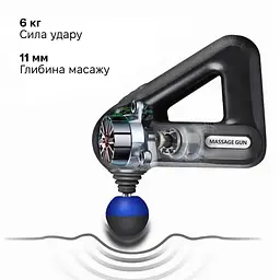 Масажер перкусійний Inspire SL-8890 Чорний - мініатюра 3