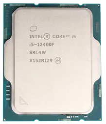 Процесор Intel Core i5 12400F LGA 1700 (BX8071512400F) Б/В