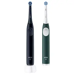 Набір електричних зубних щіток Oral-B iO Series 2 Clean & Care Pack Night Black & Forest Green