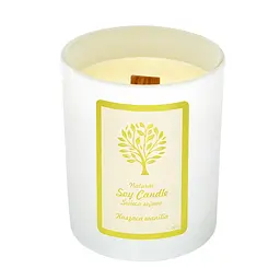 Свічка Aurora Natural Soy Candle Tempting Vanilla 150 г - мініатюра 3