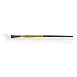 Пензель щетина овальна AMBER 2306FR №6 довга ручка ROSA (4823098533429)