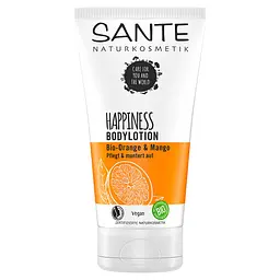 БІО-Лосьйон для тіла HAPPINESS Апельсин та Манго SANTE 150 мл