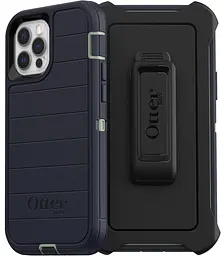 Чохол протиударний з кліпсою OtterBox Defender Pro 77-66214 для iPhone 12/12 Pro (6.1") Blue