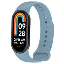 Силіконовий ремінець BeCover для Xiaomi Mi Smart Band 8 Lilac (709402)