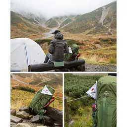 Туристичний рюкзак Naturehike NH16Y065-Q 65 л + 5 л (Зелений) - мініатюра 9
