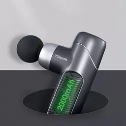 Перкусійний масажер Yolanda Massage Gun J2 Black [125056] - мініатюра 7