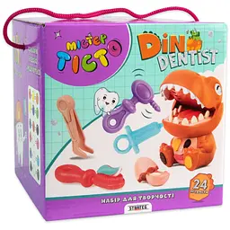 Набір креативної творчості Містер тісто Dino Dentist Strateg 41020 shop (4823113864347) - мініатюра 3