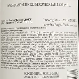 Вино Terra Italianica Chianti DOCG червоне сухе 13% 0.75 л - мініатюра 4