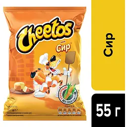 Палички кукурудзяні Cheetos зі смаком сиру 55 г (857713) - мініатюра 2