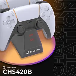 Зарядна станція для геймпадів GamePro PS5 (CHS420B) - мініатюра 6
