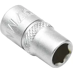 Головка торцевая Wurth шестигранная 1/4IN короткая SW7 Red Stripe (5763014007)