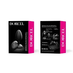 Анальна пробка Dorcel Geisha Plug Infinite L 9.3 см (чорний) - мініатюра 8