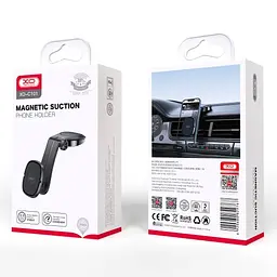 Автотримач XO C101 Magnetic Car Phone Holder Чорний - мініатюра 2