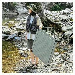 Туристичний стіл Naturehike CNK2450JJ013, M, алюміній, сірий (6976507663267) - мініатюра 6