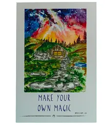 Листівка авторська СОЛЬ "Make your own magic"
