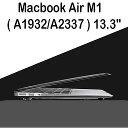Чохол BeCover PremiumPlastic протиударний з підставкою для Macbook Air M1 13.3" Green A1932/A2337 (708882) - мініатюра 2