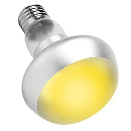 Лампа точкового обігріву Repti-Zoo Flat Type Heating Bulb 75W з UVA-променями для тераріумів (C63075A) - мініатюра 3