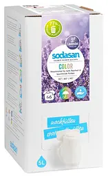 Органічний рідкий засіб для прання кольорових і чорних речей Sodasan Color Lavender 5 л - мініатюра 2