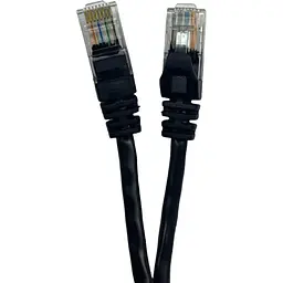 Патч-корд GEAR 3м UTP cat.5e, CU, 24AWG, black (GPC-UTPCURJ45-3B)