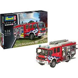 Збірна модель Revell Пожежна машина цистерна TLF 16/25 рівень 5, масштаб 1:24, 228 деталей (RVL-07586) - мініатюра 3