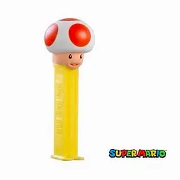 Драже PEZ Super Mario Nintendo Гриб набір іграшка з цукерками 17 g - мініатюра 2