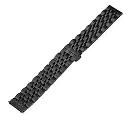 Металевий ремінець Primo Steel Link для годинника Samsung Galaxy Watch 46 мм (SM-R800) Black - мініатюра 4