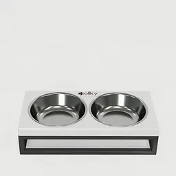 Hollky Base XS — миски на підставці для маленьких собак та котів (2 × 0,25 л) - мініатюра 4