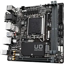 Материнська плата Gigabyte H610I DDR4 s1700 H610 2xDDR4 M.2 HDMI D-Sub mITX - мініатюра 3