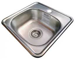 Кухонна мийка Romzha (Eko) Mala Satin RO47125, Сірий - мініатюра 3