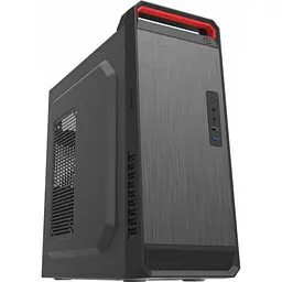 Корпус GameMax MT523R-NP-U3 Black, без БЖ, Mid Tower, ATX / Micro ATX / Mini ITX, 1хUSB 2.0, 1хUSB 3.0, 431x200x450 мм, 0.5 мм, 3.3 кг - мініатюра 2