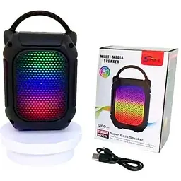 Портативна колонка HiFi ZQS-1333 акумуляторна музична колонка 20 Вт - мініатюра 3