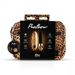 Вібратор Panthra Asha Lipstick Mini 10 см леопардовий - мініатюра 5