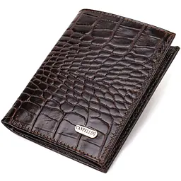 Чоловічий шкіряний гаманець Canpellini 9х11,5х1 см acs0025636