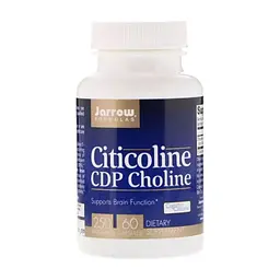 Витаминно-минеральный комплекс Jarrow Formulas Цитиколин, 250 мг, CDP Choline, 60 капсул (JRW-20012)