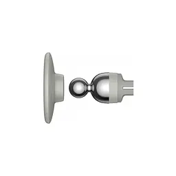 Універсальний автотримач Baseus Magnetic (на решітку) creamy-white (SUCC000102) - мініатюра 6