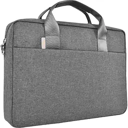 Сумка для ноутбука Wiwu Minimalist Pro Laptop Bag Pro 15.6"/16" Gray [6936686405812] [103894] - мініатюра 2