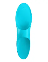 Вібратор на палець Satisfyer Teaser Light Blue - мініатюра 4