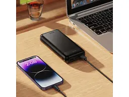 Зовнішній акумулятор (Power Bank) Hoco J153A 20000mAh Black - мініатюра 3