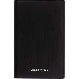 Зовнішня кишеня PowerPlant HDD 2.5` SATA to USB 3.1 Black (HC380473) [105223] - мініатюра 4