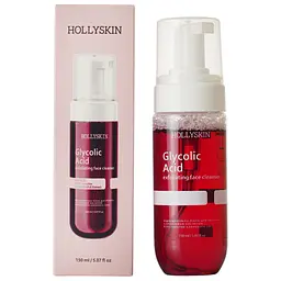 Відлущувальна пінка для обличчя Hollyskin Glycolic Acid Exfoliating Face Cleanser з гліколевою кислотою та екстрактом кленового сиропу 150 мл - мініатюра 2