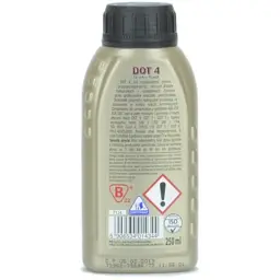 Гальмівна рідина K2 Turbo Brake Fluid DOT 4 0,25 л (T124) - мініатюра 2