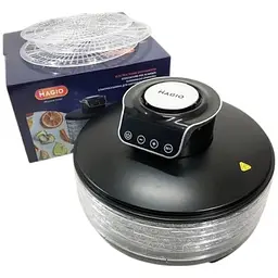 Сушарка для овочів та фруктів Magio MG-353 9 л з LED дисплеєм 245 Вт Сіра - мініатюра 8