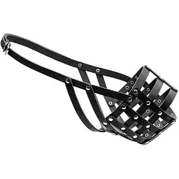 Намордник Collar м'який №5, 40 см чорний (6321) - мініатюра 2