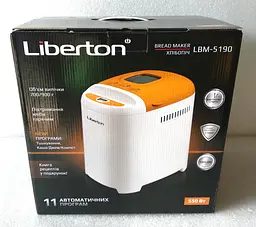 Хлібопічка Liberton LBM-5190 - мініатюра 10