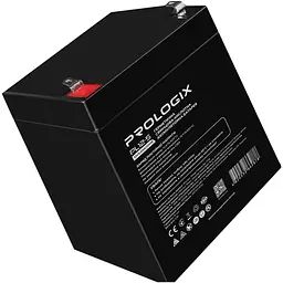 Акумулятор Prologix AGM 12V (12V/5Ah/60Wh) (PL12-5) [114641] - мініатюра 3